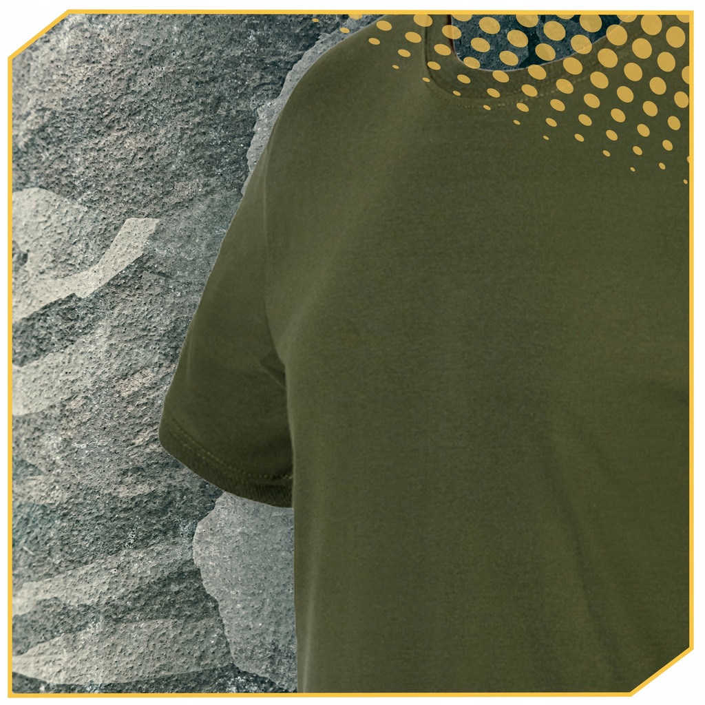 Koszulka T shirt Wojsko 100% Bawełna Khaki Tshirt Liczba sztuk w ofercie 1 szt.